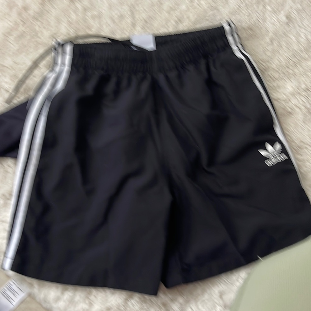 Men’s Adidas small shorts with liner short shorts 4 inches black